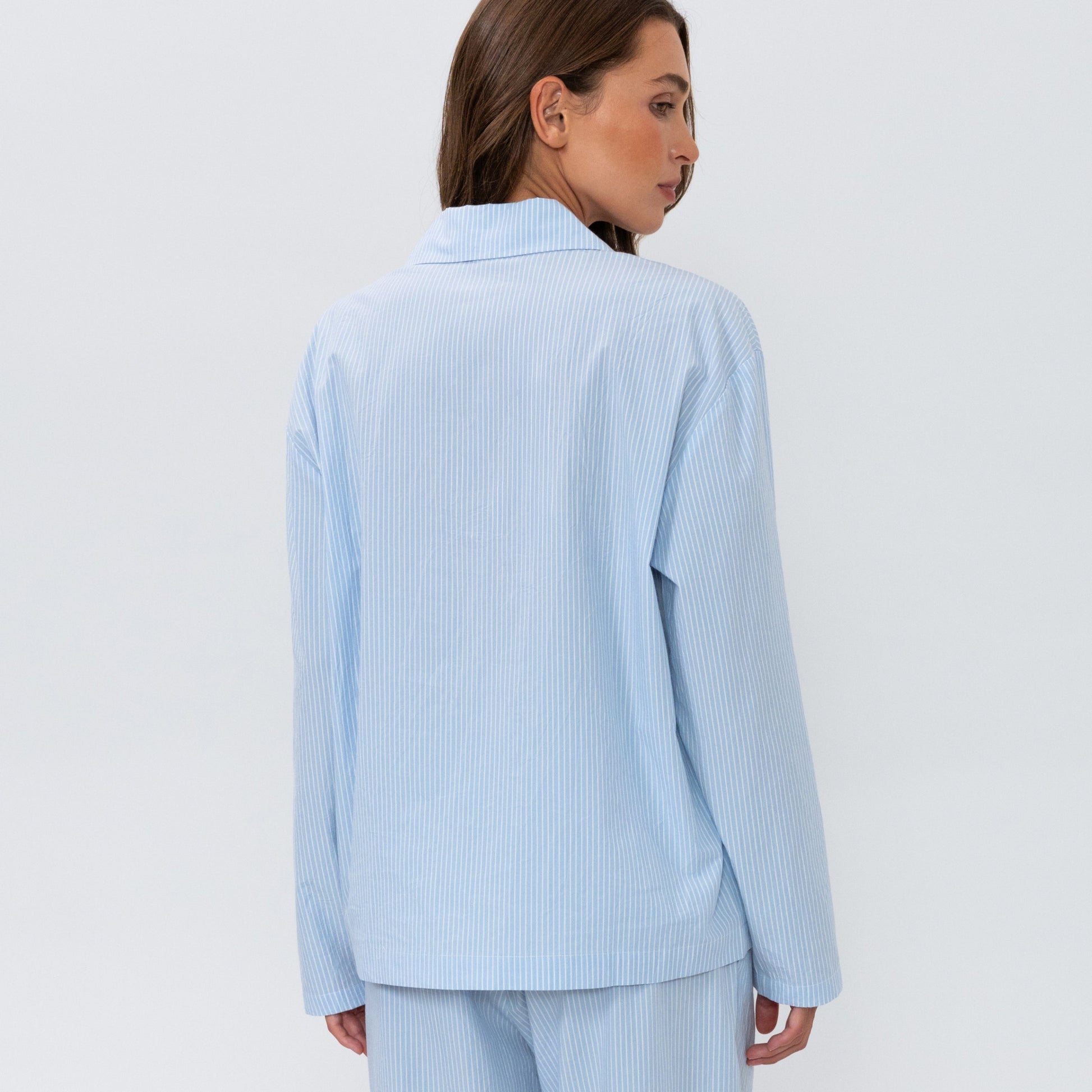 Blauw/wit