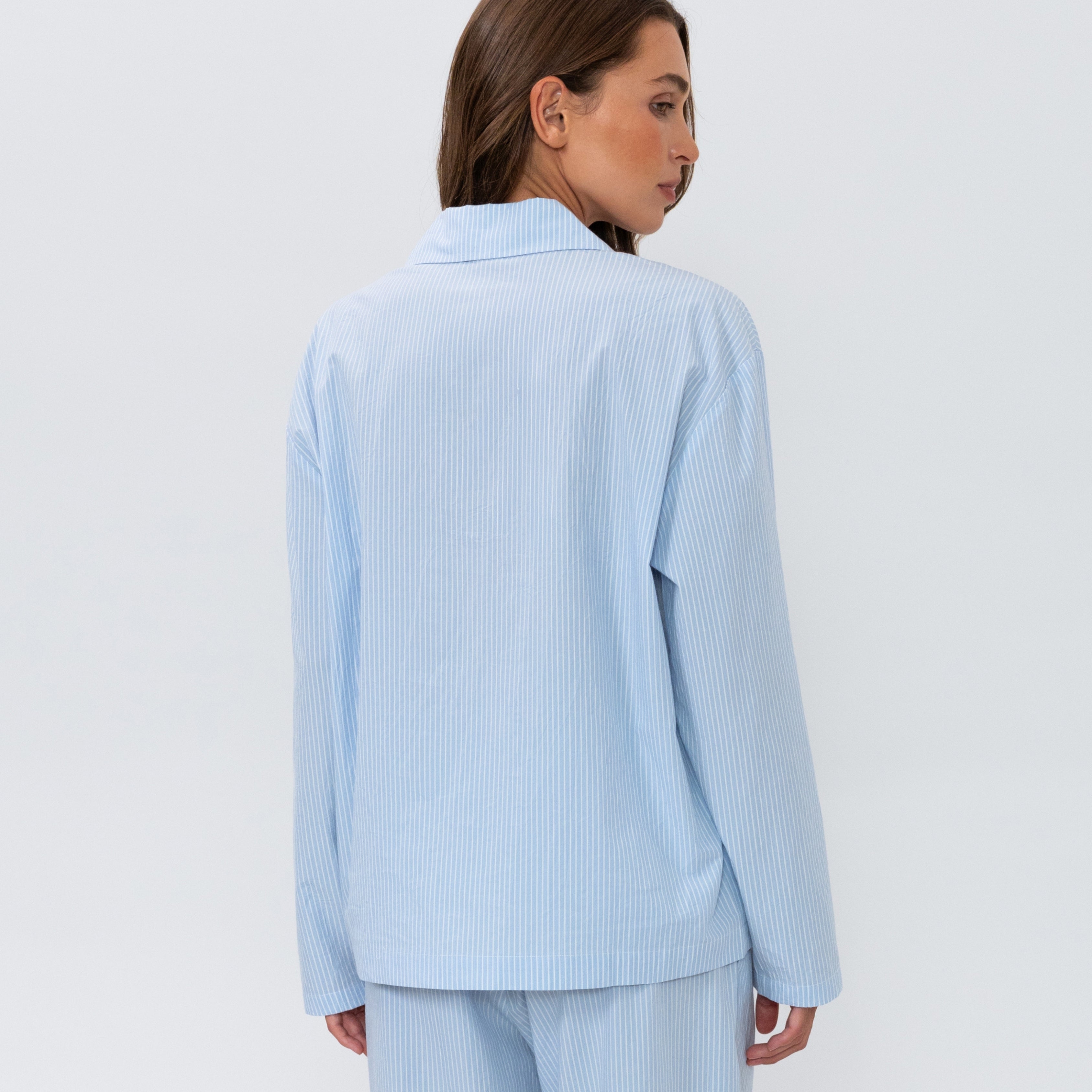 Blauw/wit