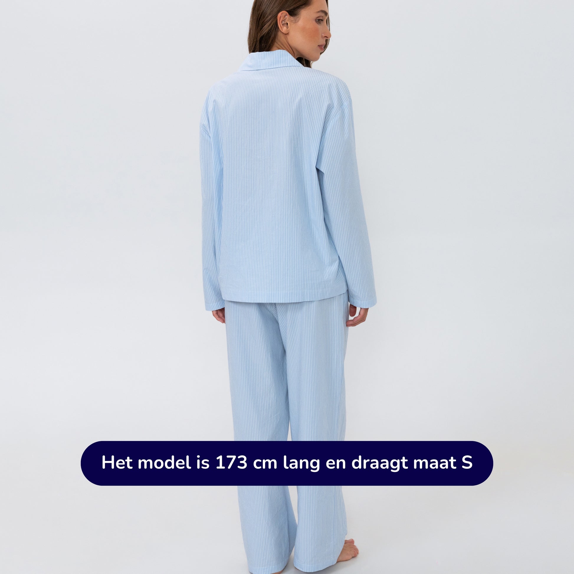Blauw/wit