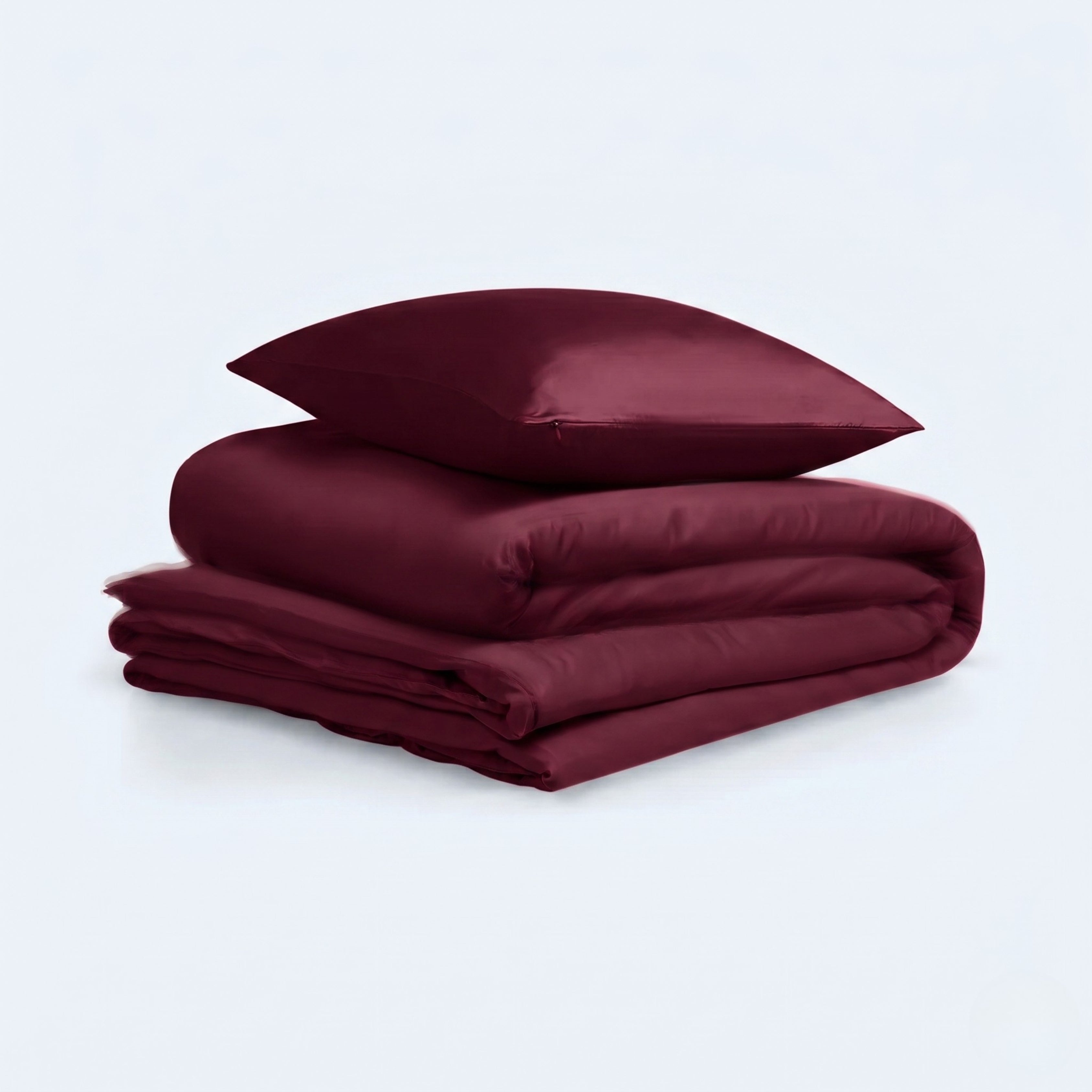 Bamboe beddengoed Burgundy