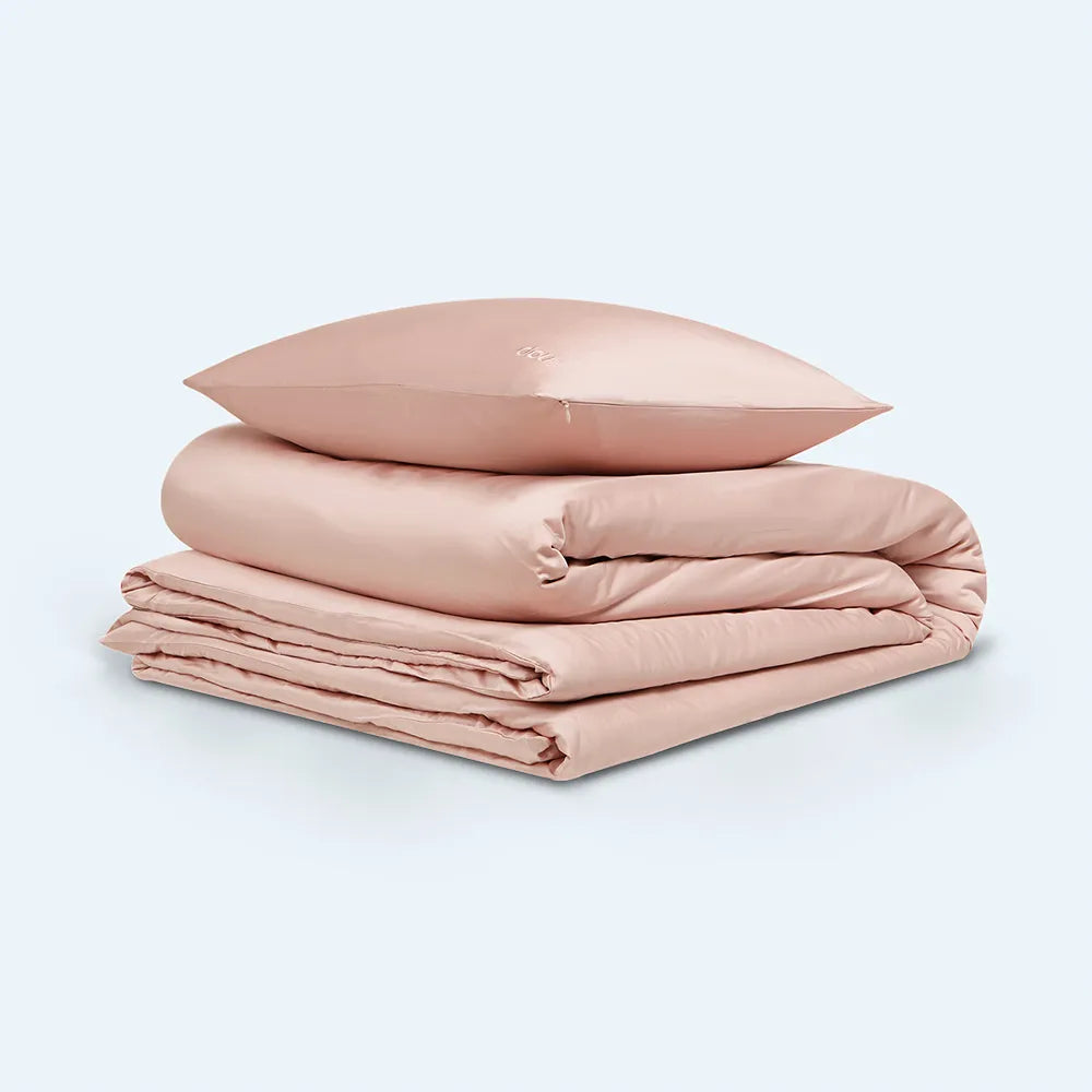 Bamboe beddengoed Pink
