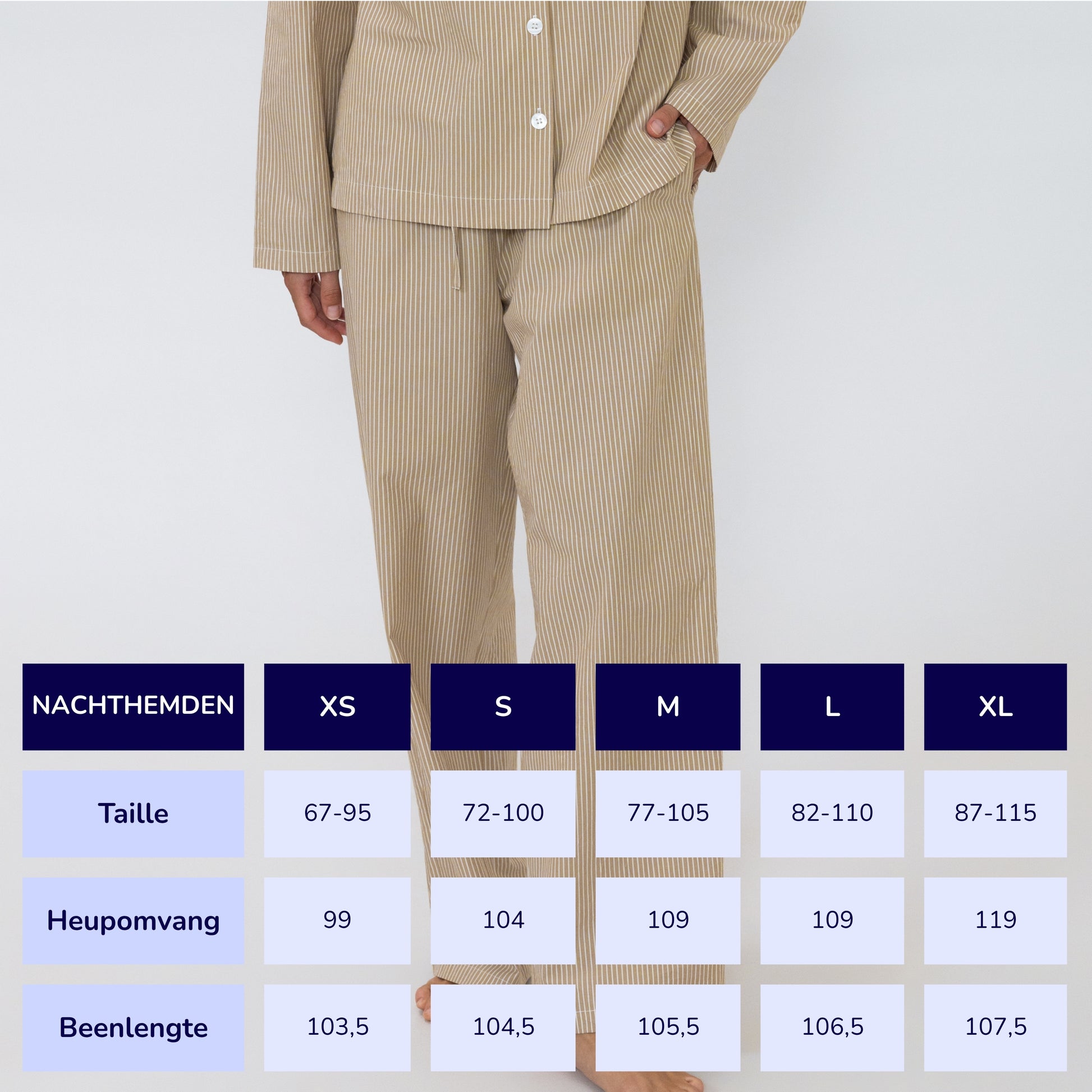 beige/wit