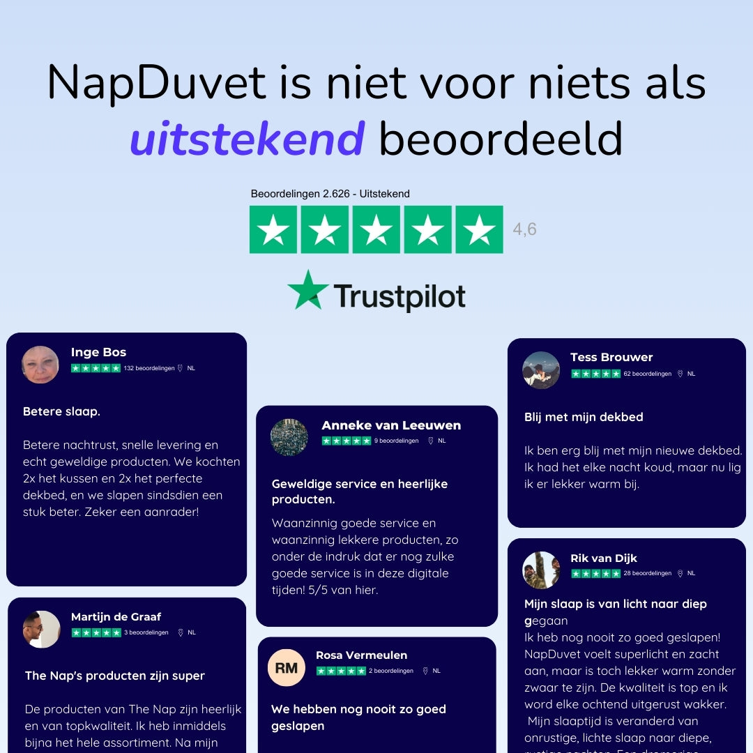 NapDuvet™ Het perfecte dekbed