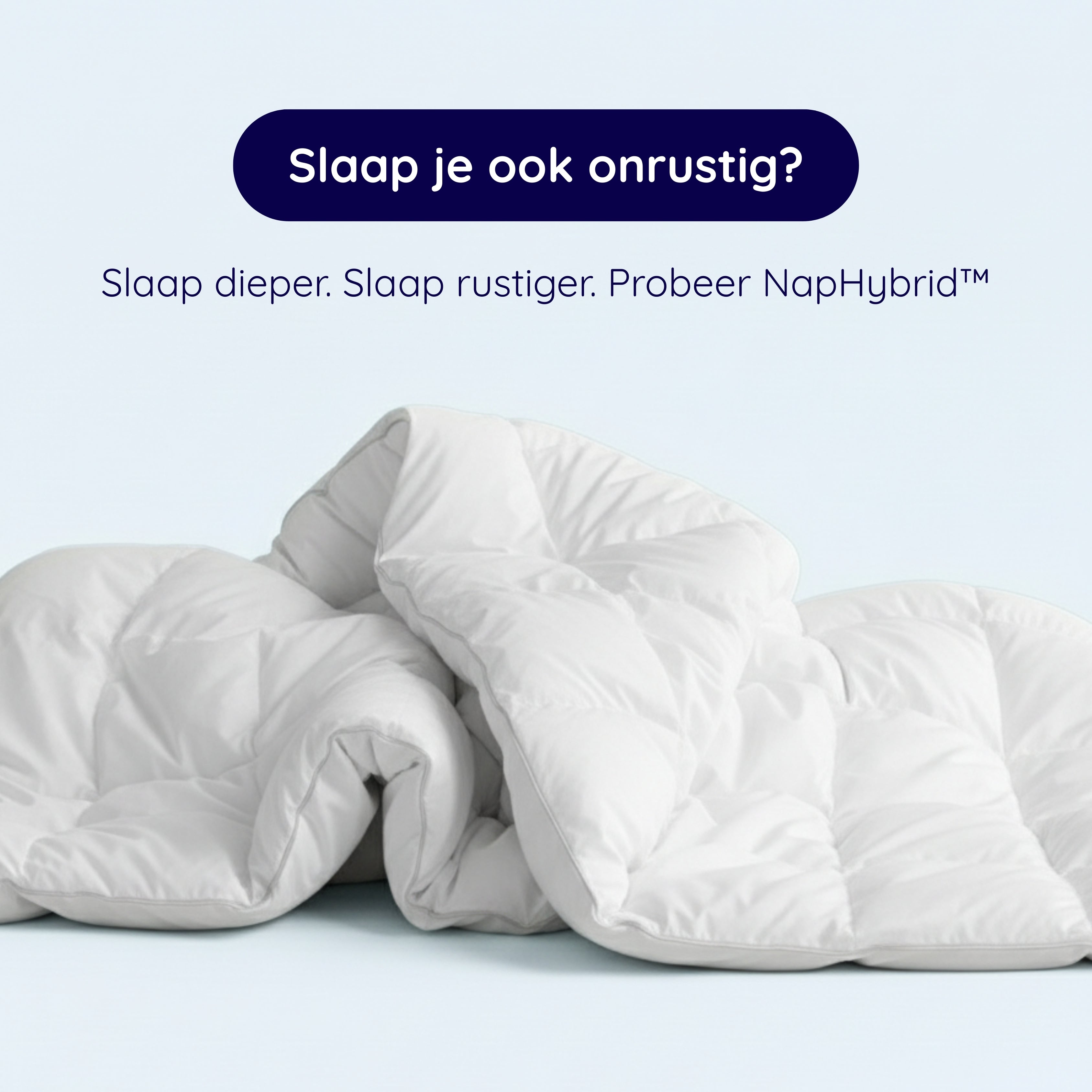 NapHybrid™ De zachte verzwaringsdeken