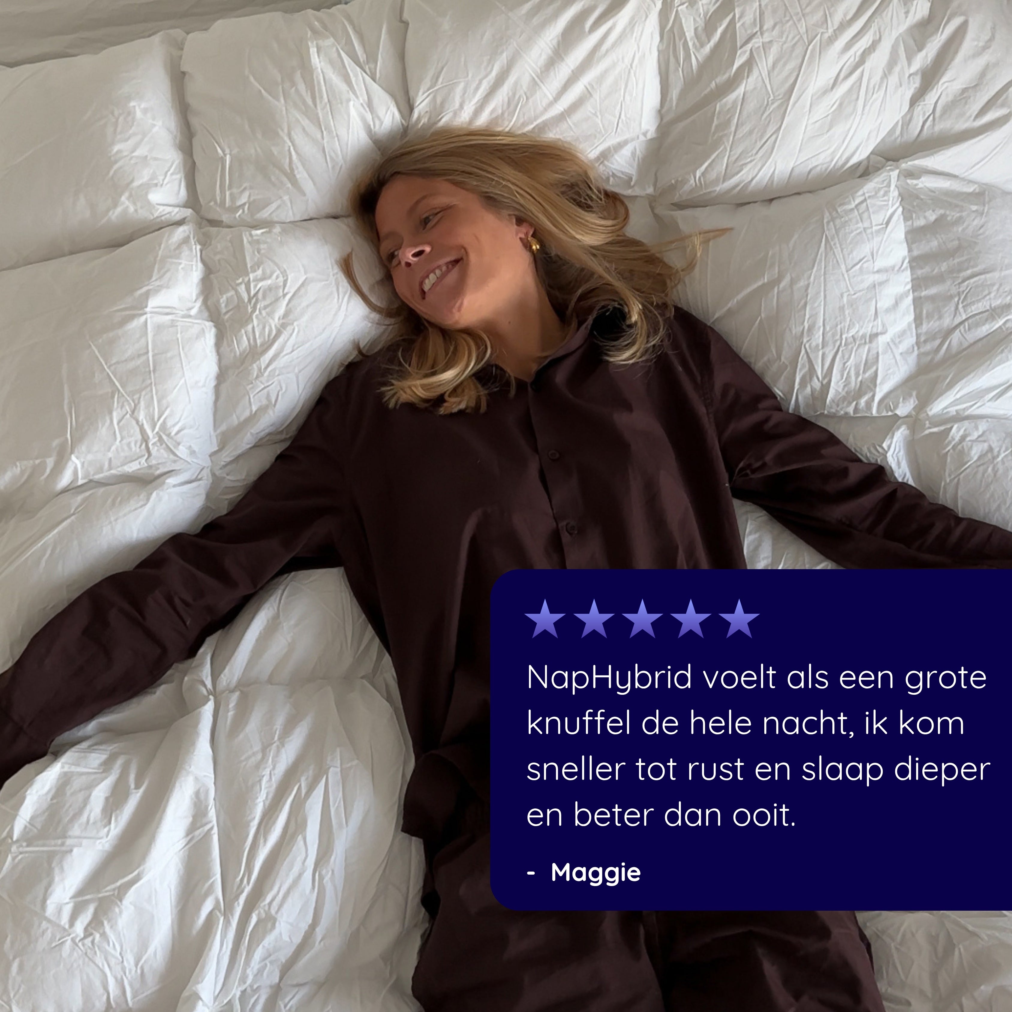 NapHybrid™ De zachte verzwaringsdeken