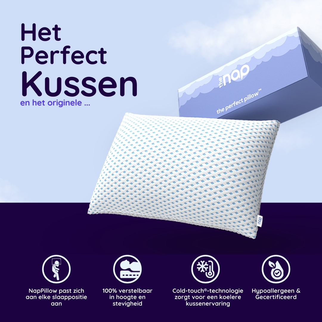 NapPillow™ Het perfecte kussen