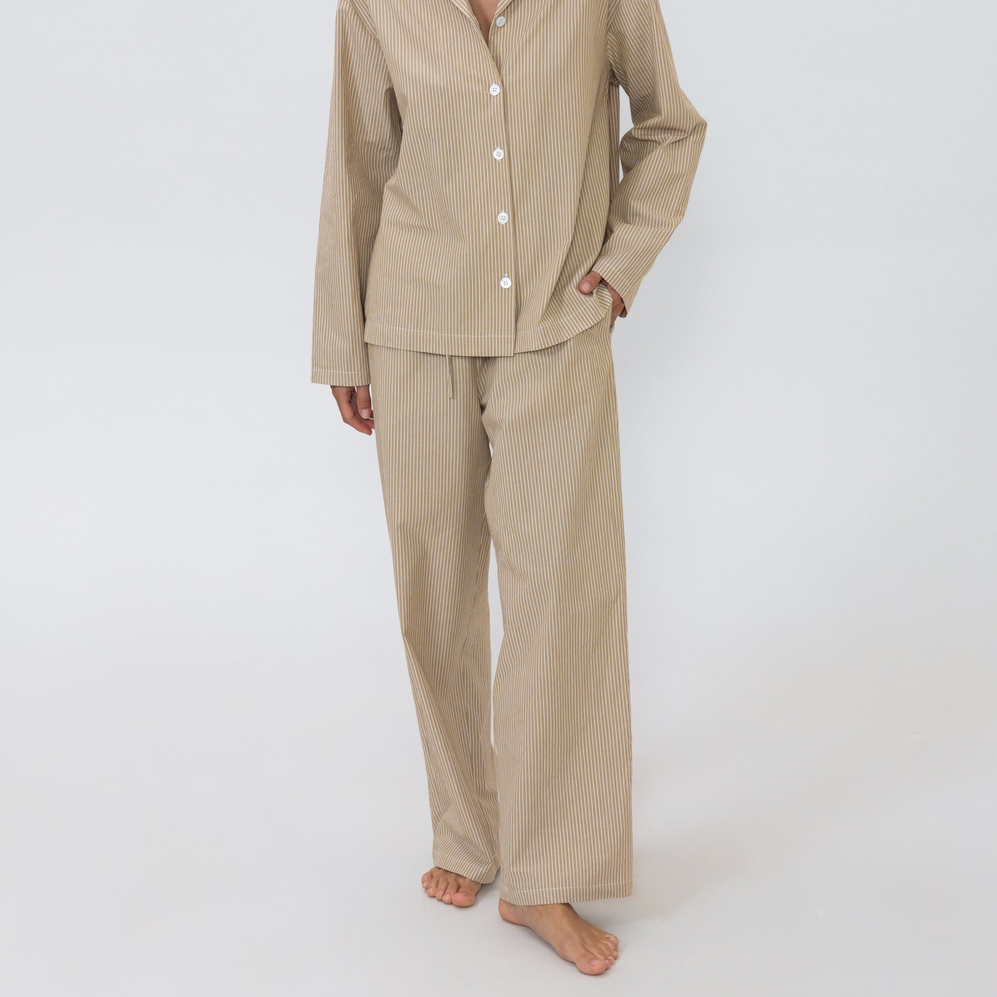 Beige/wit