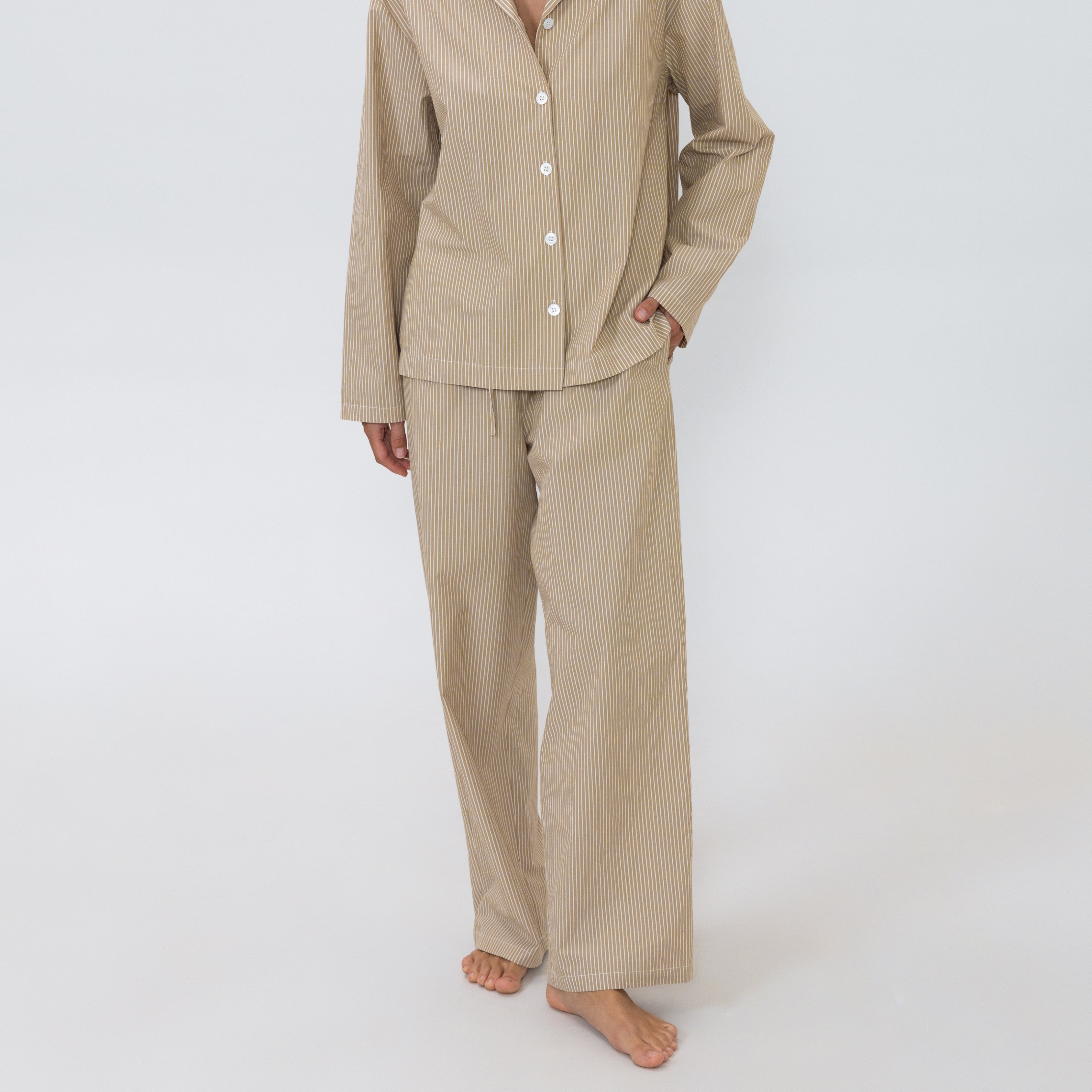 Beige/wit