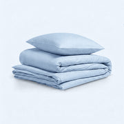 Katoenen beddengoed Blauw/wit