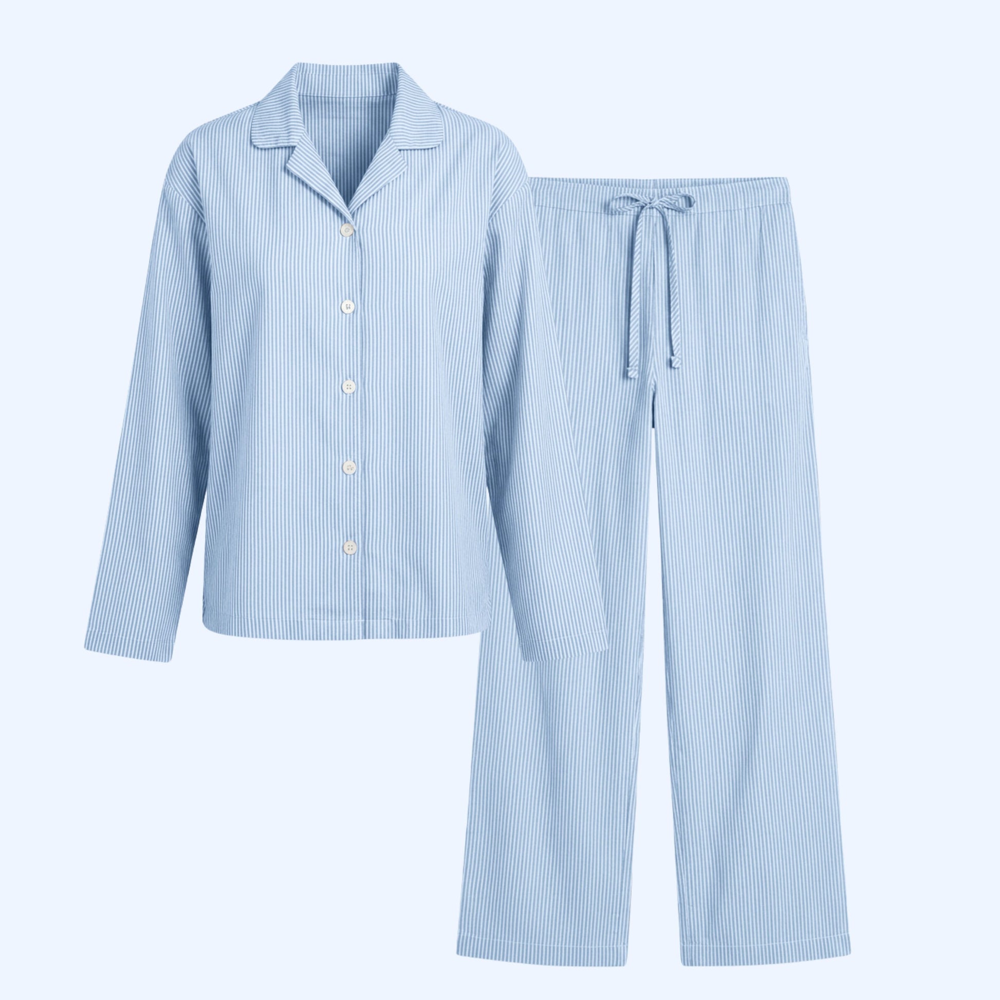 Blauw/wit